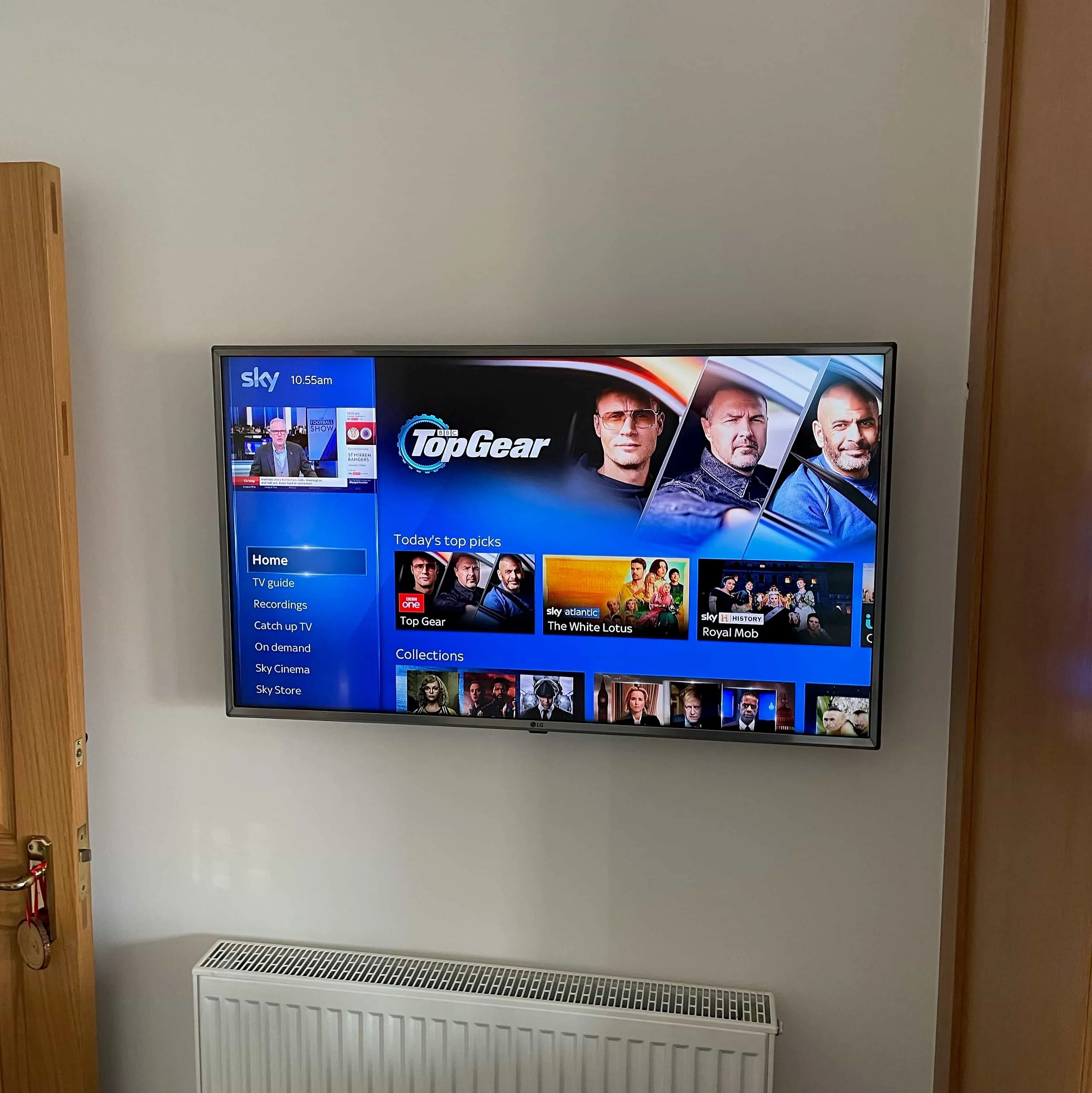 tv wall mounting